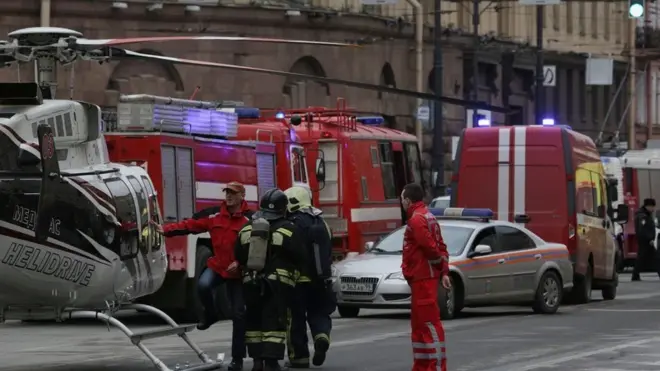 Санкт Петербург метросидаги портлашдан кейин