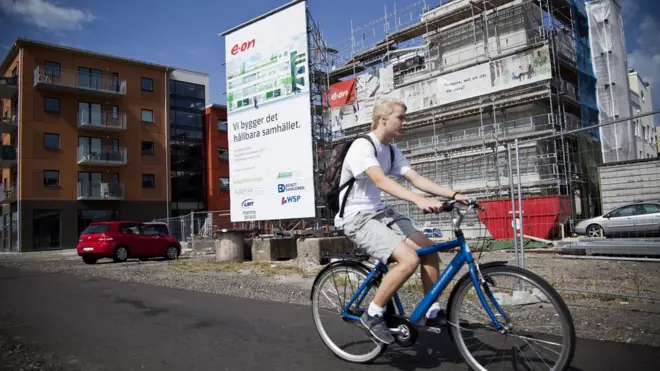 Мальмё - третий по величине город Швеции. В 2012 году там проходил песенный конкурс "Евровидение"