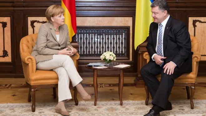 Ангела Меркель у Києві 23 серпня 2014 року