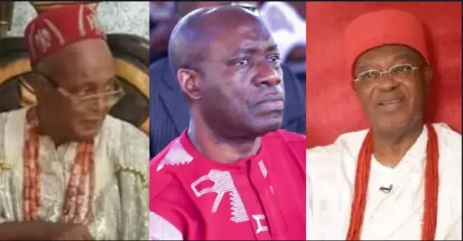 Igwe Damian Ezeani, Charles Soludo, Igwe Achebe