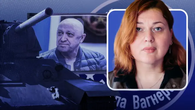 Танк, Евгений Пригожин, Корреспондент Би-би-си Анастасия Лотарева