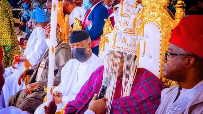 Olubadan tuntun, Ọba Lekan Balogun Ali n sọrọ