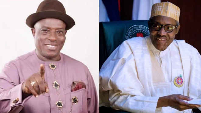 Muhammadu Buhari - Di President of Nigeria recognise Victor Giadom as APC acting National chairman on Wednesday