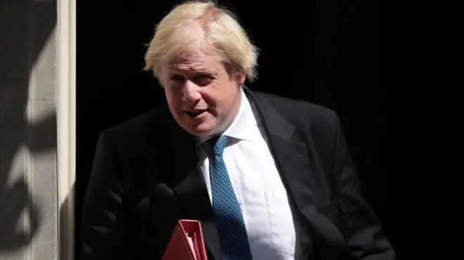 Boris Johnson presentó su renuncia poco después de David Davis.