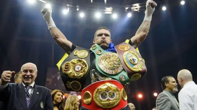 Усик, бокс, Україна