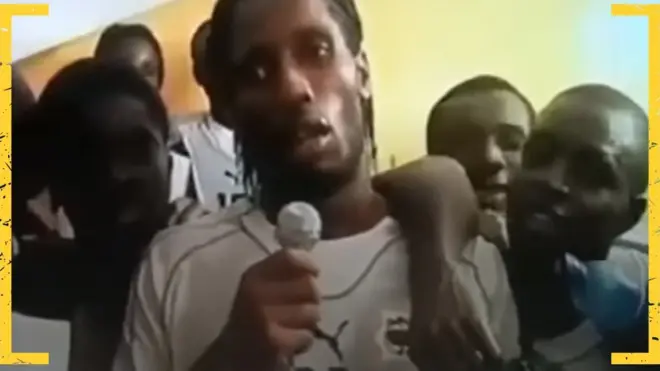 Didier Drogba in the Ivory Coast