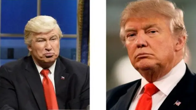 Alec Baldwin y Donald Trump