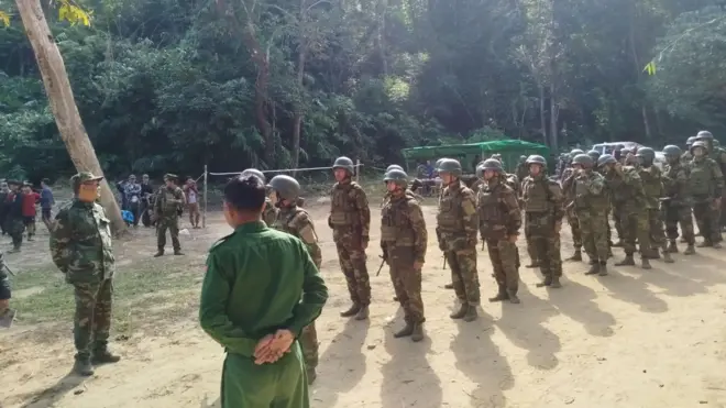 NUG ကာကွယ်ရေးဝန်ကြီးလက်အောက်က တပ်ရင်းတစ်ခု