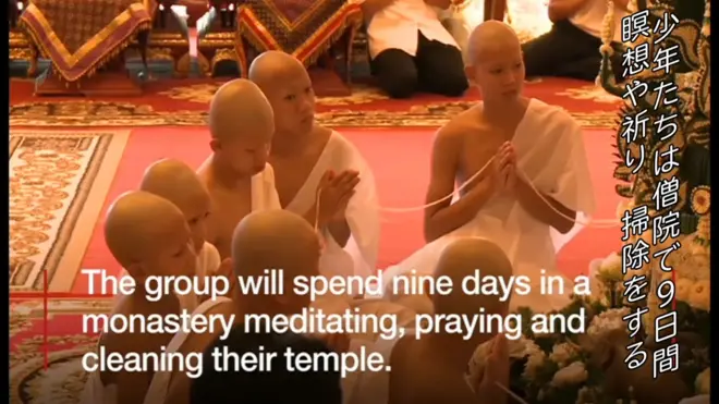 Thai Boys Shave Head