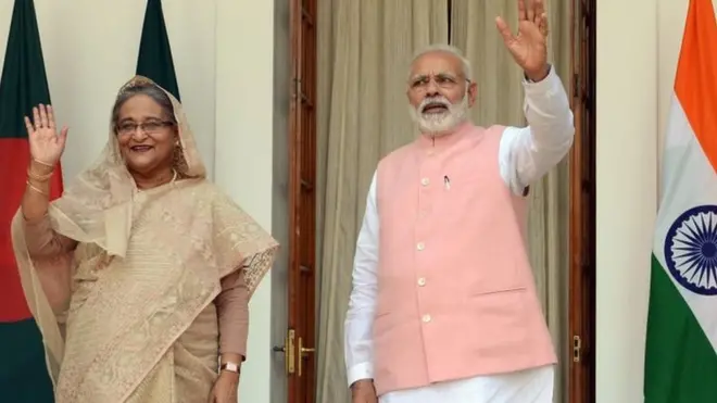 मोदी हसीना