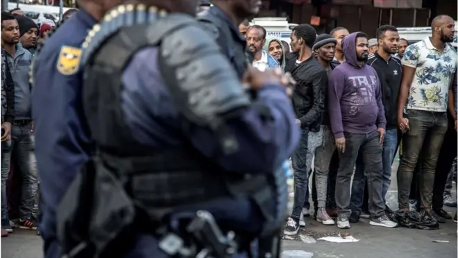 በደቡብ አፍሪካ ያሉ ኢትዮጵያውያን