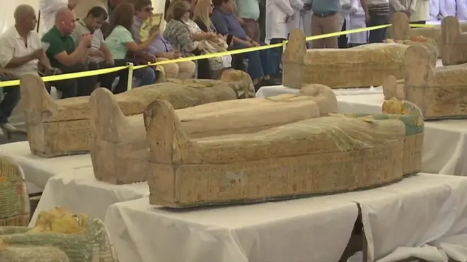 جزئیات تازه از کشف تابوت‌های سه هزار ساله در مصر