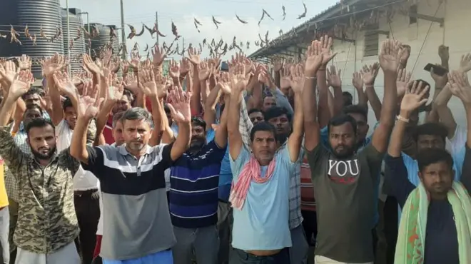 నైజీరియాలో పనిచేస్తూ జీతాలు రాక, తిరిగి రాలేక అక్కడే చిక్కుకుపోయిన భారతీయులు