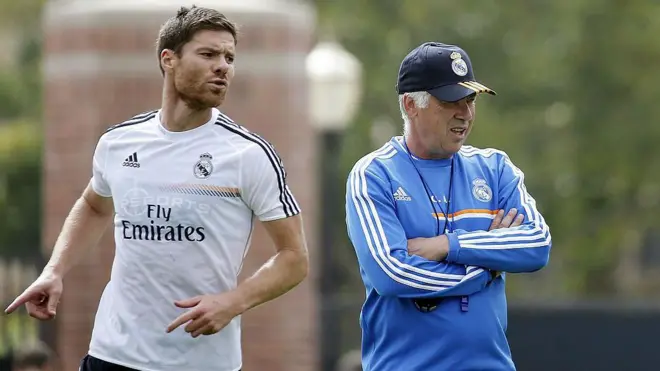 کارلو آنچلوتی و ژابی آلونسو