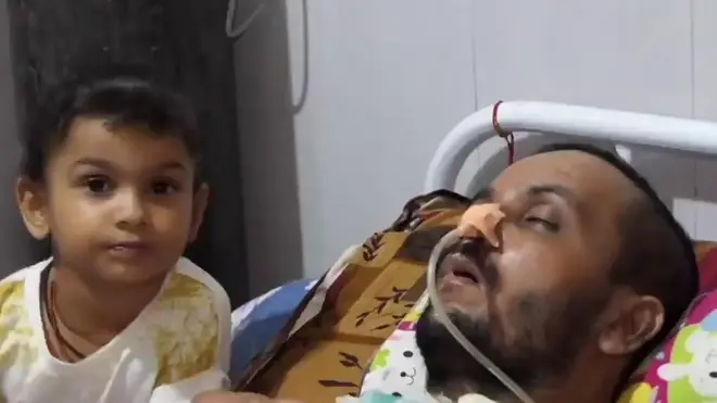 కోమాలో కోవిడ్ పేషెంట్