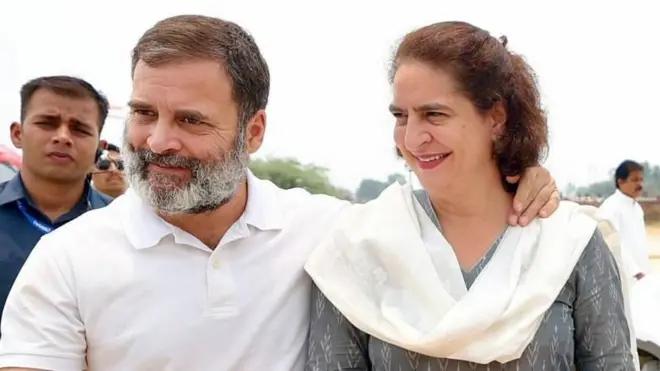 राहुल गांधी-प्रियंका गांधी