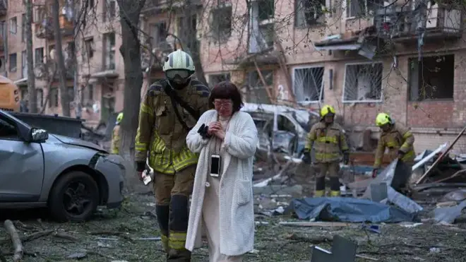 Святошинский район Киева больше всего пострадал от удара