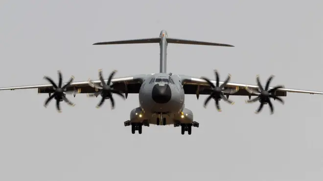 Военно-транспортный самолет А400М был принят на вооружение в 2010 году