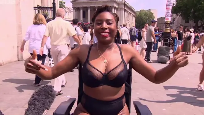 Бодіпозитивна акція у Лондоні