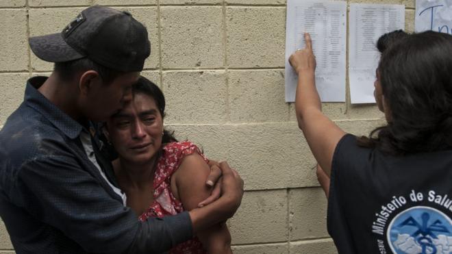 Víctimas en Guatemala