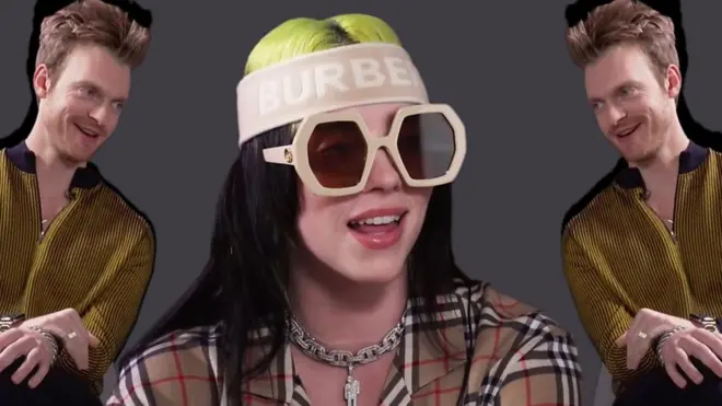 Певица Билли Айлиш и ее брат, продюсер Финнеас О’Коннелл