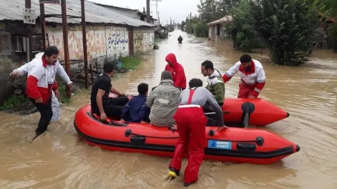 کشته شدن هفت نفر در سیلاب جنوب