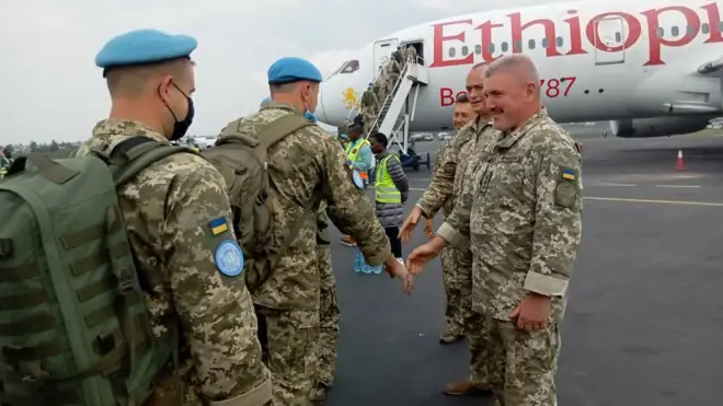 Ingabo za Ukraine zihaguruka i Goma kuwa gatanu w'iki cyumweru zitashye