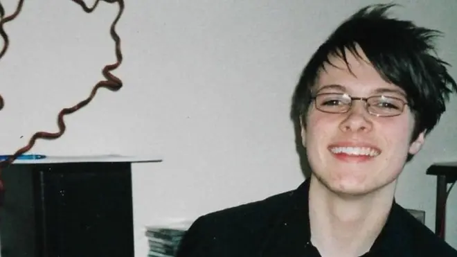 Nathaniel Hall cuando era adolescente.