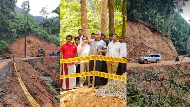 Sinharaja road development project