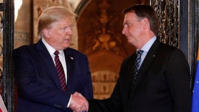 Trump e Bolsonaro