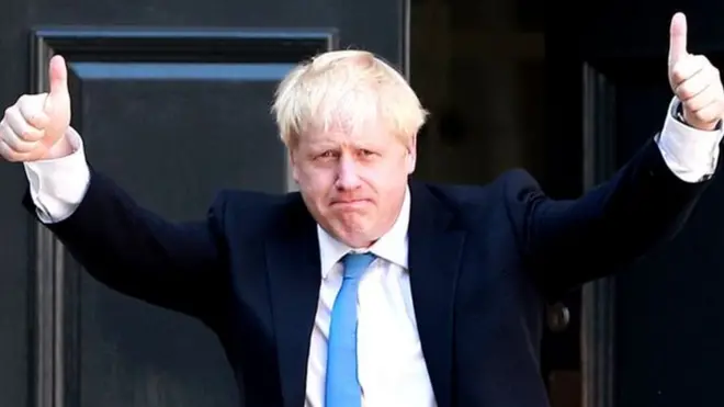 英国首相约翰逊（莊汉生）誓言十月底脱欧