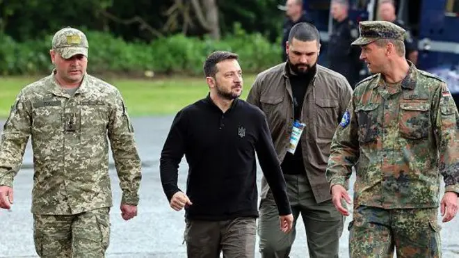 Ukrainian President Volodymyr Zelensky