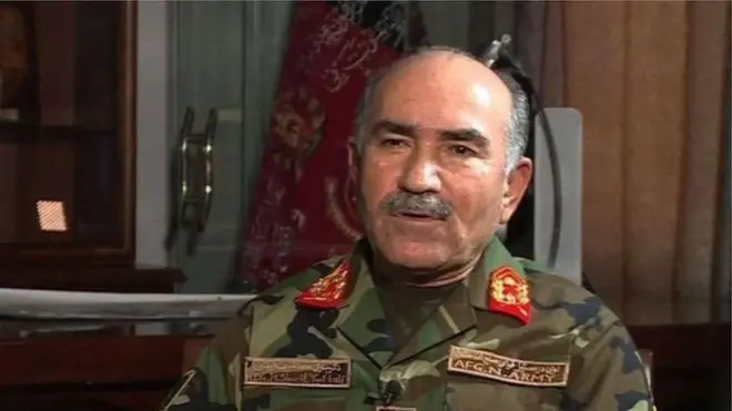 د افغانستان د وسلوال پوځ لوی درستیز جنرال شریف یفتلي