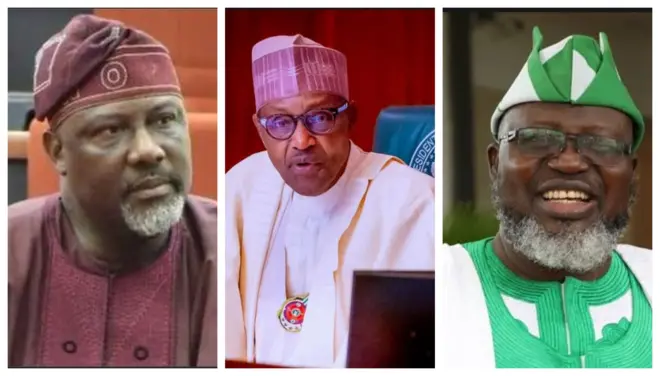 Dino Melaye, Aarẹ Buhari ati Bayo Shittu