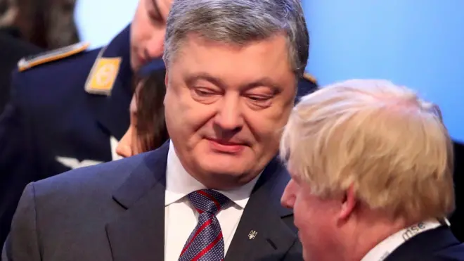 Порошенко Джонсон