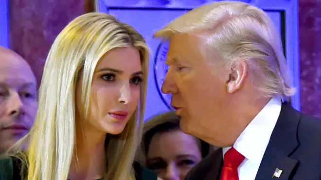 Ivanka y Donald Trump