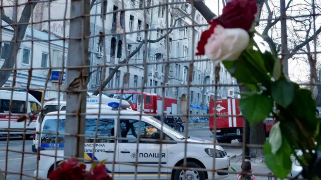 Безспосереднє місце пошукових робіт відгороджене парканом