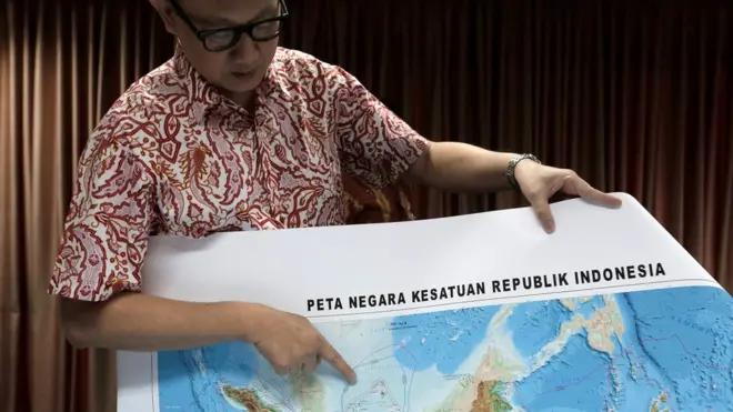 Kementerian Koordinator Kemaritiman, Arif Havas Oegroseno, mengumumkan nama Laut Natuna Utara.