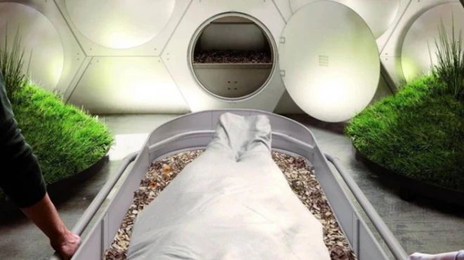 การทำศพด้วยวิธีย่อยสลายตามธรรมชาติ ช่วยลดการปล่อยคาร์บอนและช่วยอนุรักษ์สิ่งแวดล้อม