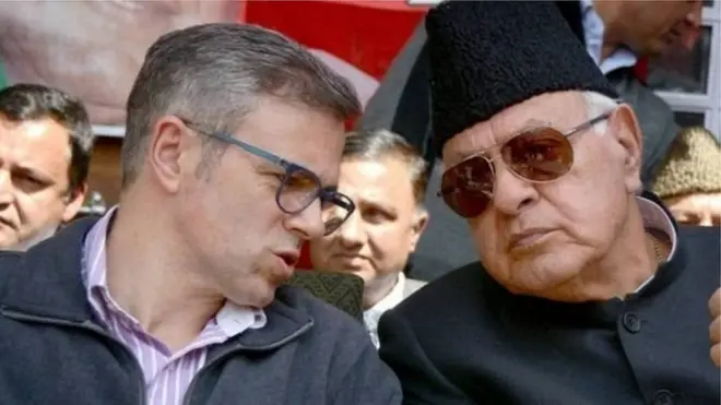 उमर अब्दुल्ला और फ़ारूक़ अब्दुल्ला