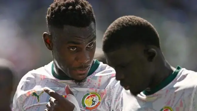 Wachezaji wa Senegal