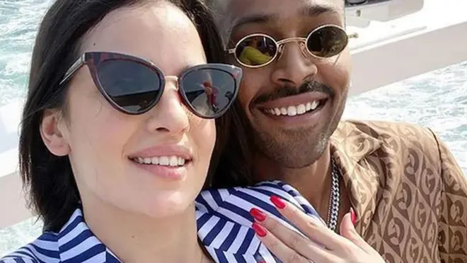 हार्दिक पांड्या और नताशा स्टेनकोविक