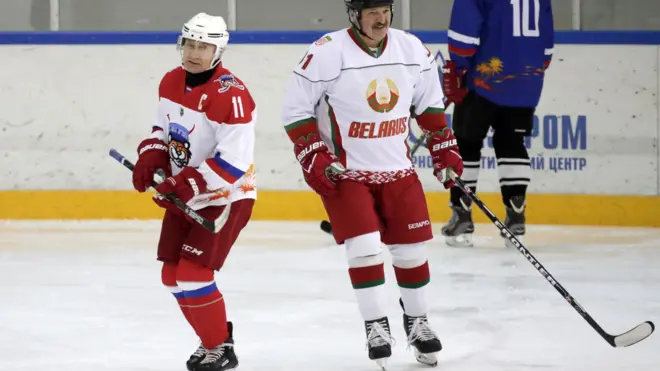 Путин и Лукашенко