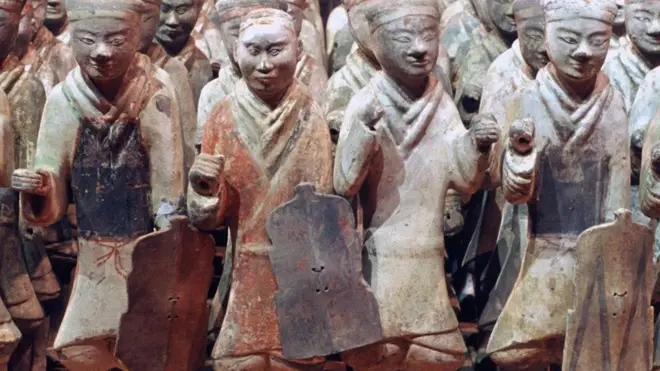Figuras del Ejército de Terracota