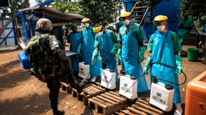 Abarwanya Ebola 6 baramaze kwicwa abandi 70 barakomereka