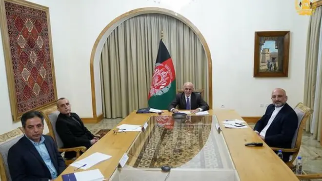 آقای غنی تشکیل دولت موقت را رد کرد و گفته بود که این کار منجر به خونریزی خواهد شد.