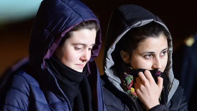 Итальянские девушки работали волонтерами в благотворительных организациях в Сирии