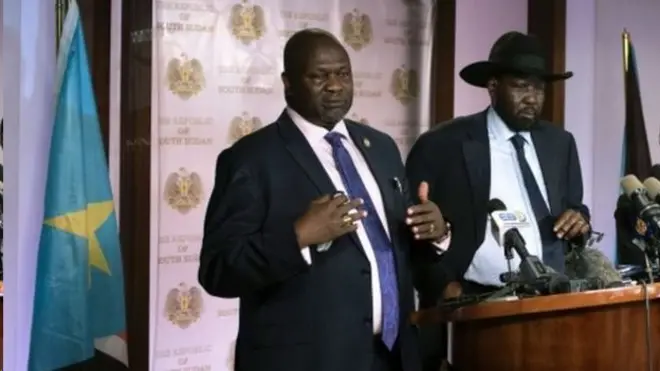 Ayandi masezerano yagiye arashirwako umukono hagati ya prezida Salva Kiir n'uwo batavuga rumwe Riek Machar nta co yavuyemwo.