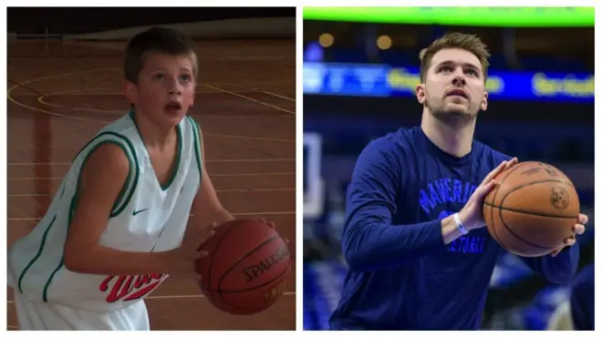 Лука Дончић, некад и сад