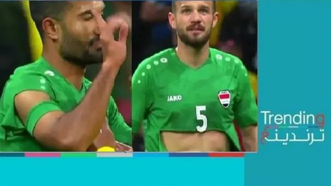 الفريق العراقي لكرة القدم